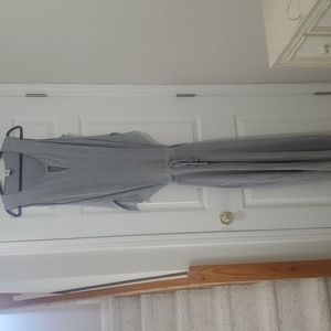 Womans Cabi Heather Grey Summer Sleeveless Leisure Jump Suit   #6151- Size M